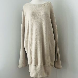 FP Beach Soft Oversized Cover Up Dress M NWOT